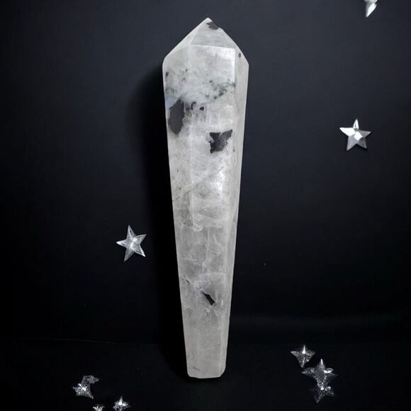 Moonstone‎ Crystal Meditation Wand (4) - Picture 1 of 11